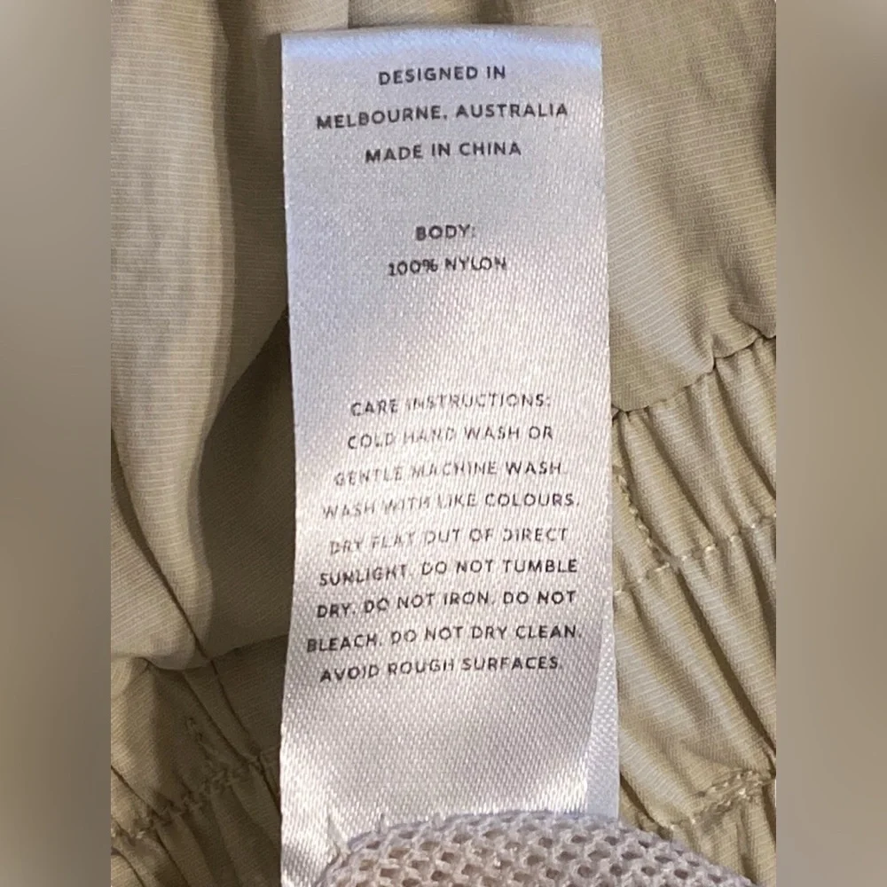 Wilo the Label Anthropologie Khaki Parachute Jogger Pants Women’s Size XS